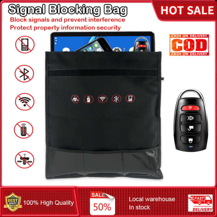 ⭐️【Local warehouse+COD】⭐Signal Blocking Bag Mobile Phone Anti-Radiation ...