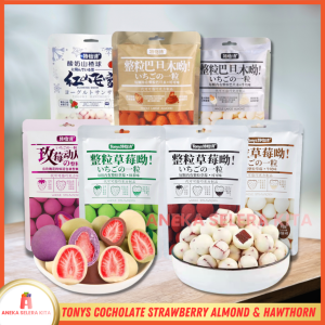 ANEKA Cemilan Coklat Stroberi/Tonys Strawberry Chocolate