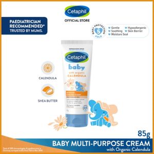Cetaphil Baby Full Care Bundle Wash & Shampoo 400ml + Daily Lotion 400ml + Advanced Protection Cream 85g All-in-One Baby Skincare Essentials