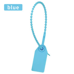 100pcs Plastic Tamper SealsPull Tight Security Seals Disposable Security Self-Locking Tags