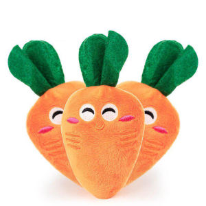 Pet Dog Toys Sounding Interactive Plush Chew Puppy Banana Apple Carrot Bone Watermelon Donut Supplies Accessories