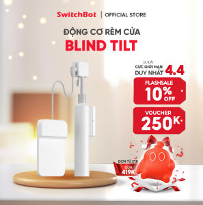 [THƯƠNG HIỆU MỸ] SwitchBot Blind Tilt - Điều khiển rèm cửa thông minh tự động SwitchBot Blind Tilt dành riêng rèm xếp -  BẢO HÀNH 1 NĂM