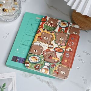 เคสแม่เหล็ก iPad Air 4/5/6 Pro 11 Mini 6/7 Gen 10/11 A16 gen7/8/9 pro10.5 เคสแม่เหล็กแบบบาง รองรับ Smart Cover