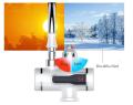 Vòi lavabo nóng lạnh, máy làm nóng nước trực tiếp tại vòi Euro Quality LCD temperature. 