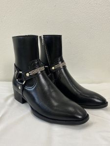 (5cm) Harness Boot Xích Nam Harness boots da nappa bảo hành 12 tháng