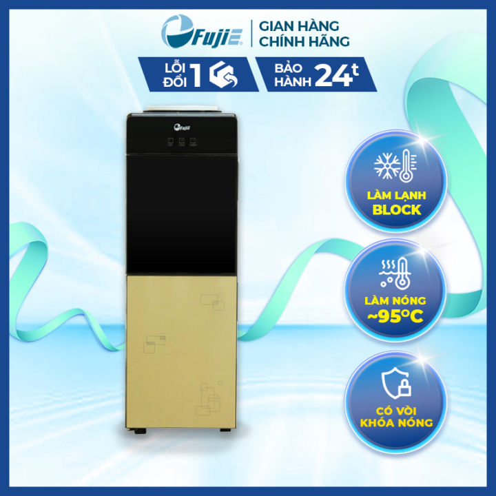 Cây nước nóng lạnh cao cấp 2 vòi FujiE WD1700C làm lạnh nhanh và lạnh ...