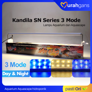 LAMPU KANDILA SN Series Day & Night 3 Mode Warna Lampu Aquarium Gantung Kandila SN 200 300 400 500 600 800 1000
