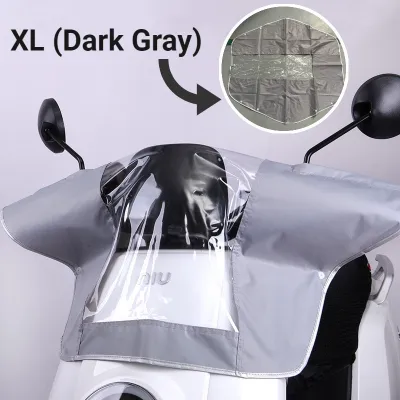 Motorcycle Front Rain Cover Universal Outdoor Waterproof All Season Dustproof Cover Sunproof
