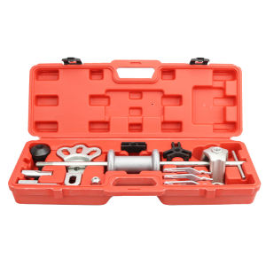 9-Way Slide Hammer Puller Set Front Wheel Hub Bearing Remover & Rear Wheel Axle Hub Dent Shaft Puller Tool Kit