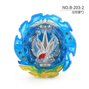 ของเล่นลูกข่างระเบิด Dominator แบรนด์ไฟ B-203 ชุดเบย์เบลดโลหะสีแดงและน้ำเงินฮีโร่ B-184 เครื่องส่งสัญญาณ