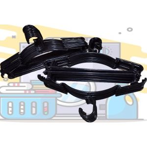 12/24/36pcs Plastic hanger adult color hanger