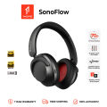 【สินค้าใหม่เปิดตัวแล้ว】1MORE Sonoflow Pro HQ51 - หูฟังไร้สาย Hi-Res, เสียง HiFi, Bluetooth 5.4 และการตัดเสียงรบกวน 42dB, หูฟังครอบหู, เล่นเพลงได้นาน 100 ชั่วโมง, เบสหนัก, ชาร์จเร็ว, เล่นเกมและกีฬาเสียงต่ำ, เชื่อมต่อสองอุปกรณ์, รับรองโดย Jay Chou. 