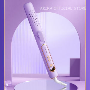 Japan AKIRA Portable 2 in 1 Negative Ions Cold Wind Hair Straightener Curling Iron Hair Curler Hair Styling Tools
