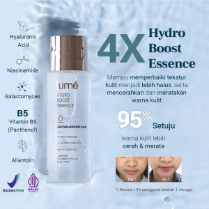 Lumecolors Hydro Boost Essence 80ml Hyaluronic Acid Serum Membantu Mencerahkan Menjaga Kelembaban Kulit Secara Merata Mencegah Keriput Halus Serta Mengangkat Minyak Berlebih Kotoran Dari Sisa MakeUp Mengurangi Noda Hitam Pada Wajah Merawat Skin Barrier