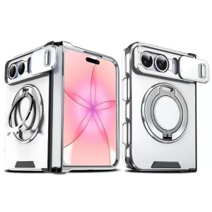 Suitable for Linqi Armor Magnetic Folding iPhoneDUO Simple and drop-resistant phone case for 18Duo case now