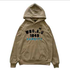 Hoodie WHO A.U Varsity Pull Bordir Premium Distro Hing Quality