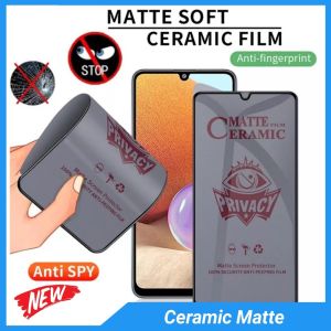 CERAMIC MATTE SPY VIVO Y22S / Y27S / Y03 / Y18 4G / Y18E / Y28 2024 / Y38 / Y100 4G / Y100 5G / Y200 5G / Y500 ANTI GORES CERAMIC MATTE ANTI SPY ANTI PRIVACY ANTI PECAH - PELINDUNG LAYAR HP