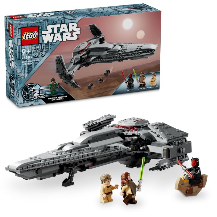 BrickStory] LEGO Star Wars Darth Maul's Sith Infiltrator (75383