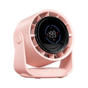 Portable Fan Adjustable Cooling Fan Convenient Digital Display Fan USB Office Fan Indoor Fan Suitable for Indoor Use