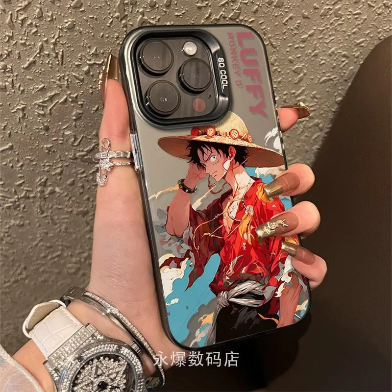 Cool One Piece Luffy Zoro Mobile Phone Case For iPhone 16 Pro Max