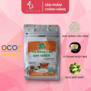 Trà Mãng Cầu Kim Nhiên 100g - 100% MÃNG CẦU XIÊM - Hỗ Trợ Cơ Thể Chống Lại Các Tác Nhân Gây Bệnh Trà Mãng Cầu Xiêm Hữu Cơ Ngon Tốt Cho Sức Khỏe Giá Rẻ Cải Thiện Giấc Ngủ Không Đường Không Caffein Custard-Apple Tea Ông 5 Phụng Phát