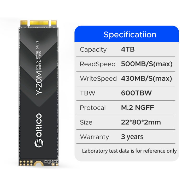ORICO Y20M M.2 SATA SSD、2TB内蔵 SATA M.2 【公式通販】