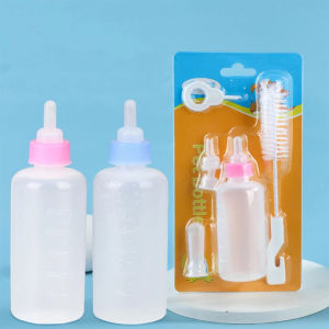 Pet Kitten Feeding Bottle Puppy Milk Bottle for Small dog and cat Animal Baby Feeder Bottle