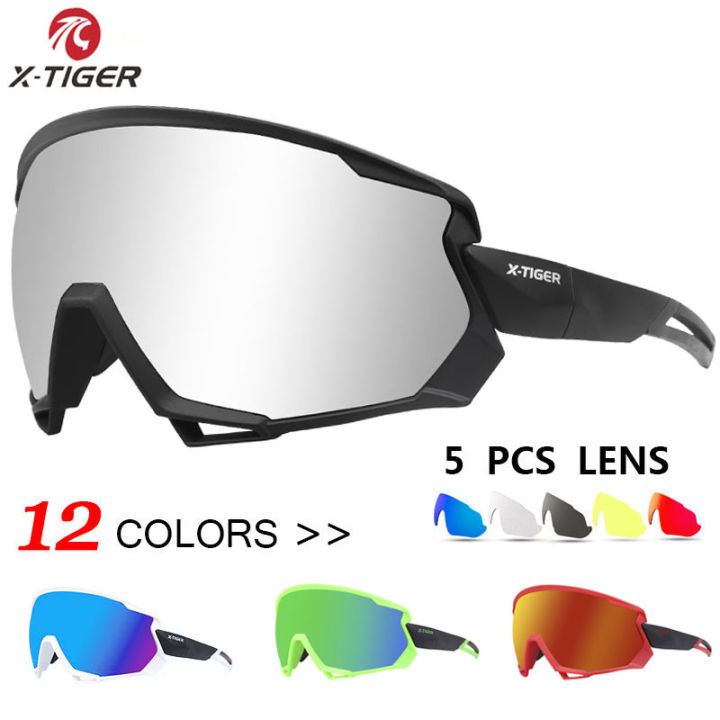 X-TIGER Cycling Sunglasses Photochromic Men Outdoor Sports Fishing  Sunglasses UV400 Protection Bicycle Glasses Polarized