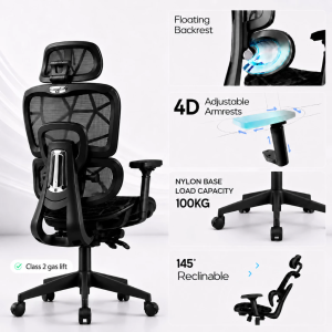 SuperValue  Ergonomic Office Chair Ergonomic Gaming Chair Reclining Nap Chair Multi Function Office Chair