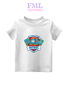Kaos Anak Laki-Laki Tema Kartun PAW PATROL- Desain Lucu & Bahan Katun PE Halus (2-10Tahun)