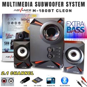 Speaker Aktif ADVANCE M180BT CLEON Bluetooth Radio / Speaker Bluetooth / Salon Aktif / Salon Bluetooth / Speker Aktif / Salon Bluetooth / Speaker Aktif / Spiker Aktif / MODEL TERBARU / Speaker Komputer / Speaker Bluetooth Bass ~FSS