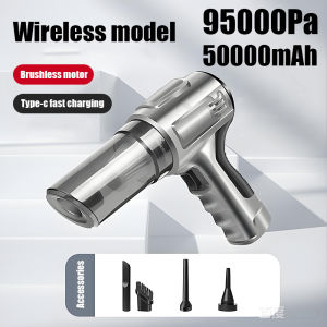 【local stock】vacuuming blowing inflation extraction 4 in 1 high power powerful car vacuum cleaner handheld vacuum portable vacuum cleaner for home and car 家用吸尘器