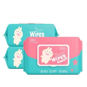 Organic Baby wipes 99% Water Hypoallergenic (Non-Alcohol-wetwipes)