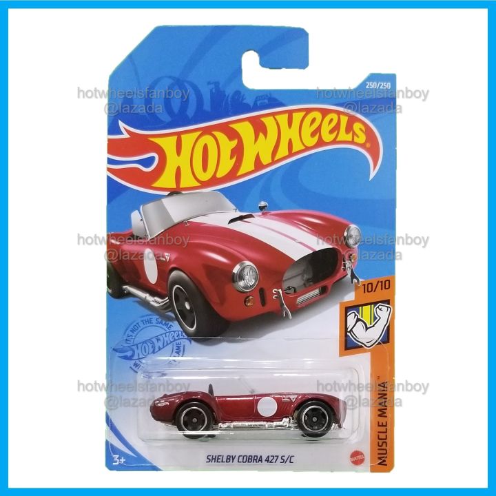 Hot Wheels Shelby Cobra 427 SC Case A 2022 HW Red KONI AC Cobra - Main Image