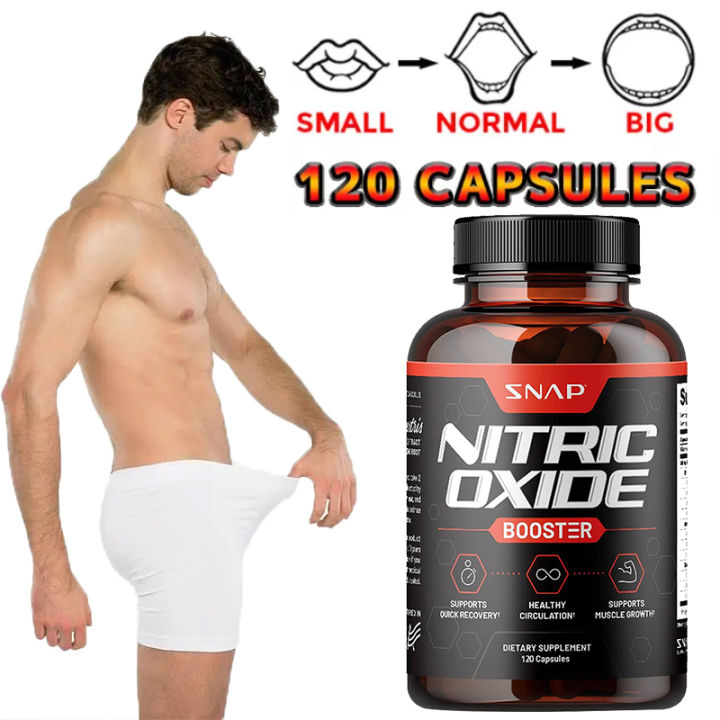 LArginine Nitric Oxide Supplement PreWorkout Booster for Muscle