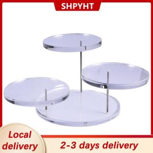[COD] SHPYHT Local delivery Ship within 24 hours Cupcake Stand Acrylic Display Stand For jewelry Cake Dessert Rack Party Decor