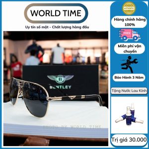 Kính mát nam cao cấp Bentley B48 mắt kính nam tròng Polazied chống lóaFull box thời trang cao cấp bảo hành 12 tháng