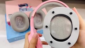 Miếng đệm tai bằng da thay thế vỏ đệm đầu phụ tùng sửa chữa tương thích với tai nghe chơi game Edifier Hecate G2 II