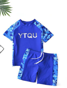 Đồ bơi bé trai Habi Fashion HB2224 Họa Tiết YTQU Dễ Thương Cho Bé 18-60kg