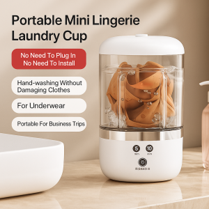 Wireless Washing Machine Mini Washing Underwear Socks Dedicated Small Portable Laundry Cup全自动迷你洗衣机