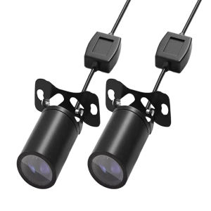 สินค้ามีคุณภาพ 1คู่ ไฟโปรเจคเตอร์มอไซค์ LED กันน้ำ แสงสีขาว เงาปีกนางฟ้า ต่อกับไฟหน้า อุปกรณ์เสริมรถจักรยานยนต์