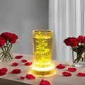 Simplelight 5 Inch Square Led Light Base - Light Base for Glass Art, Ideal Led Display for Vases - Lighted Base for Glass Art (5inch Square LED Vase Base Light, Soft White). 