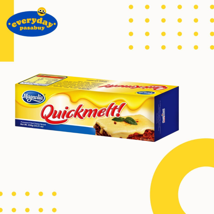 Magnolia Quickmelt Pasteurized Processed Cheese 900g Lazada PH