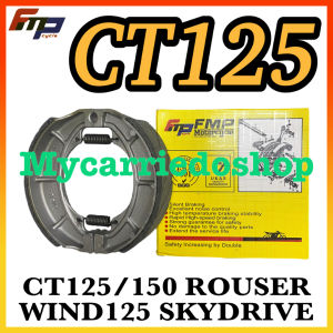 Motorcycle Brake Shoe Set For CT125 ROUSER WIND 125 SKYDRIVE ADDRESS CT150 BOXER GIXXER GS125/150 HD3 B120