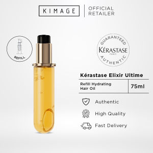 Kerastase New Elixir Ultime Refillable Hydrating Hair Oil 75ml Anti-Frizz Oil Shine Oil Heat Protection Oil