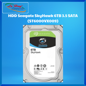 Ổ Cứng HDD Seagate SkyHawk 6TB 3.5 SATA (ST6000VX009) - Hàng Chính Hãng