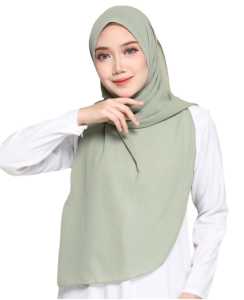 Pashmina Oval Curve Premium Kerudung Cerutty Termurah Hijab Simple Terbaru By Arsyana Ekslusif