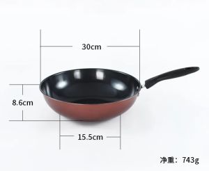 Non Stick Cookware Set Frying Pans Non Stick Pot Set 3 In 1 Non Stick Wok Frying Pan kitchen Cookware Set
