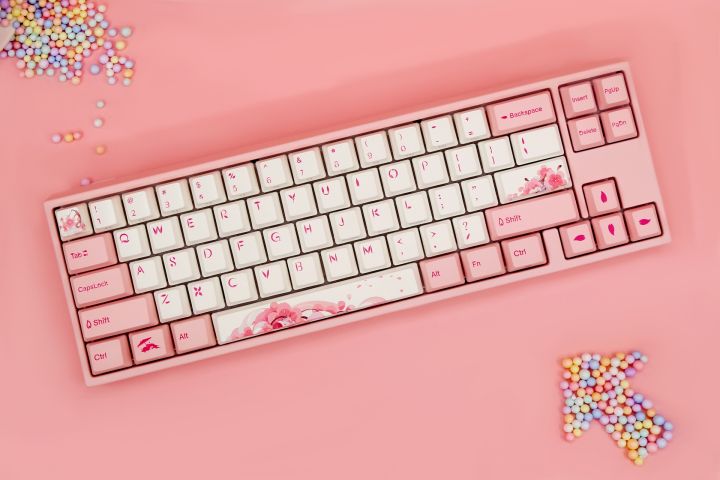 # Ducky x Varmilo MIYA Pro Sakura V2 Edition - 65% Dye Sub PBT ...