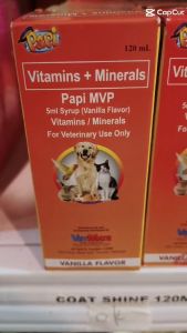 Papilac Milk Powder 1kg + Papi MVP 120ml Multivitamin Supplement for pets